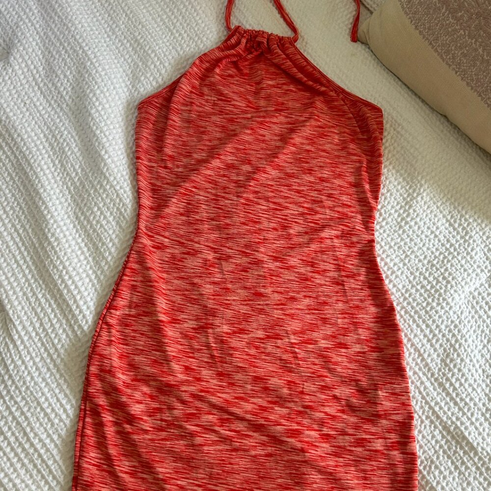 SHEIN body-con halter dress - size S